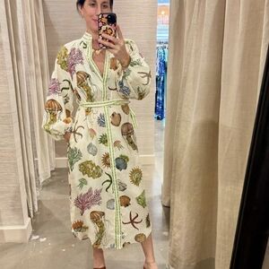 Alemais Ondine Sea House Shirtdress